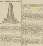 Krantenbericht uit 1922
<br/>
Krantenarchief Noord-Hollands archief, scan